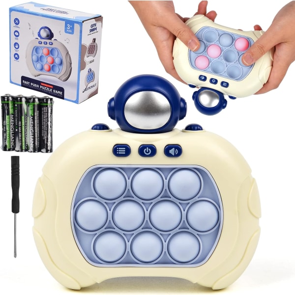 Dekompressions banebrydende puslespilsmaskine, lyslegetøj Pop puslespil Fidget-legetøj Push-Fidget sanselegetøj til børn Voksne
