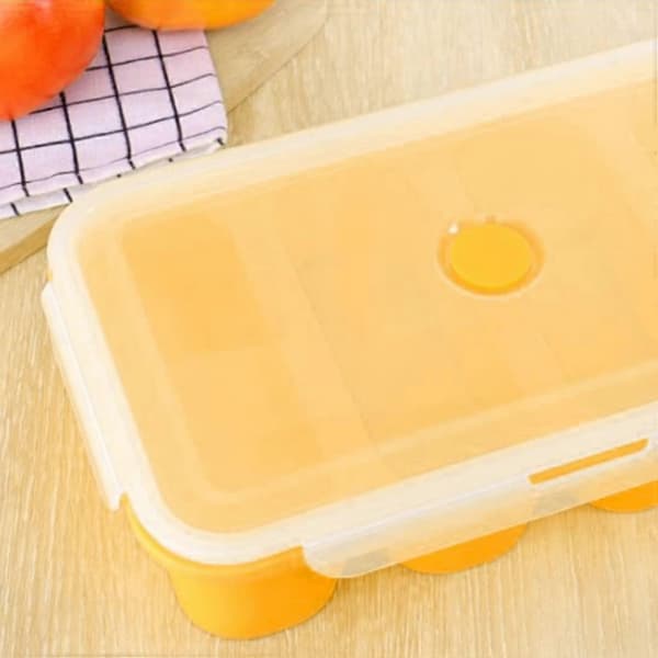 Kampanjesalg Silikon Suppe Kube Mat Frysebeholder Former