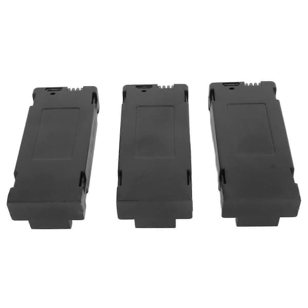 3 st Drone Litiumbatteri 1800MAH 3.7V Uppladdningsbart Quadcopter Drone Batteri Passar för E88 E88Pro E100 E99 K3 K6 E89 P1 P4 P5-JJ