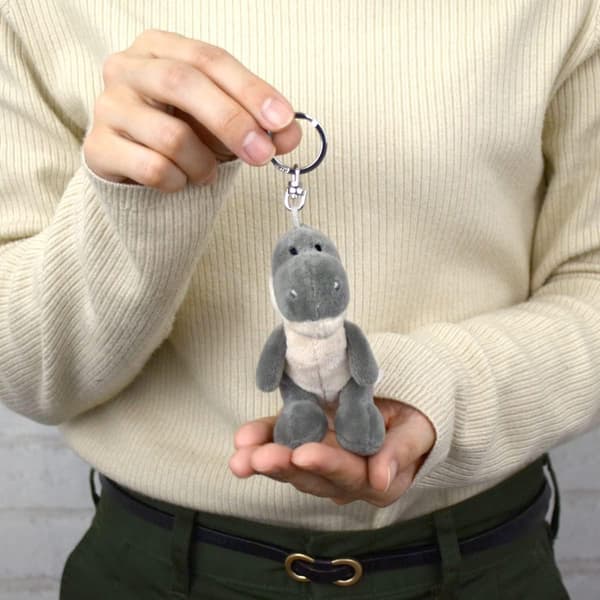 8800 Avaimenperä Dino Tony-Rex 10cm Vihreä, Harmaa, 10 cm grey