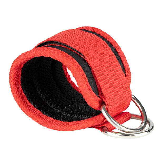 Ankle Strap for Strength Training with Cable Machines Red Red Red Red