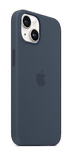 Silikon deksel til iPhone 14-yu Storm Blue