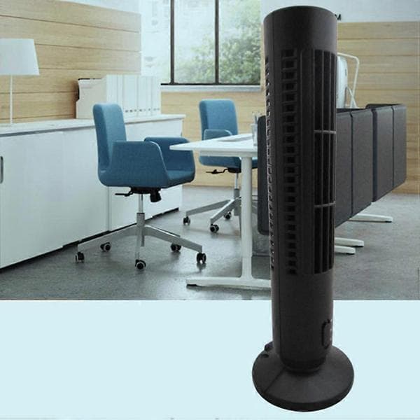 Elektrisk tårnventilator med kølende aircondition 1 stk. sort