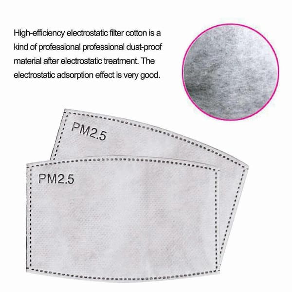 Reusable Anti-smog Mask Pm2.5 Wind and Smoke Pollution Protection