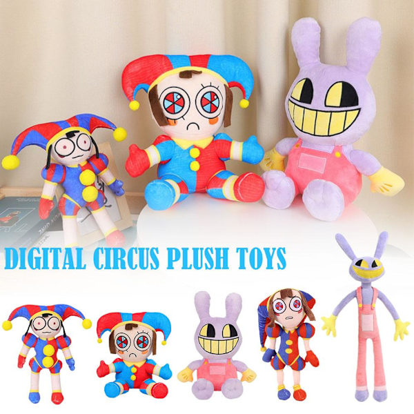 Amazing Digital Circus -pehmolelu Pomni Plushies -lelu B ONE
