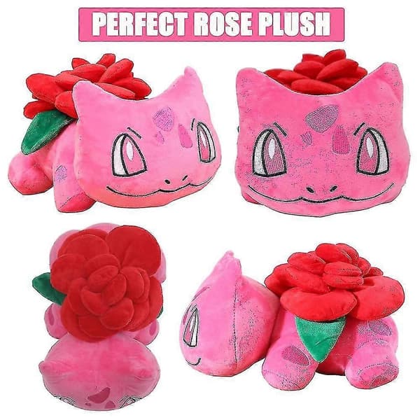Bulbasaur Utstoppet Dukke Dyreplush Myke Leker Julefans Bursdagsgave Til Barn Gutter Jenter v1