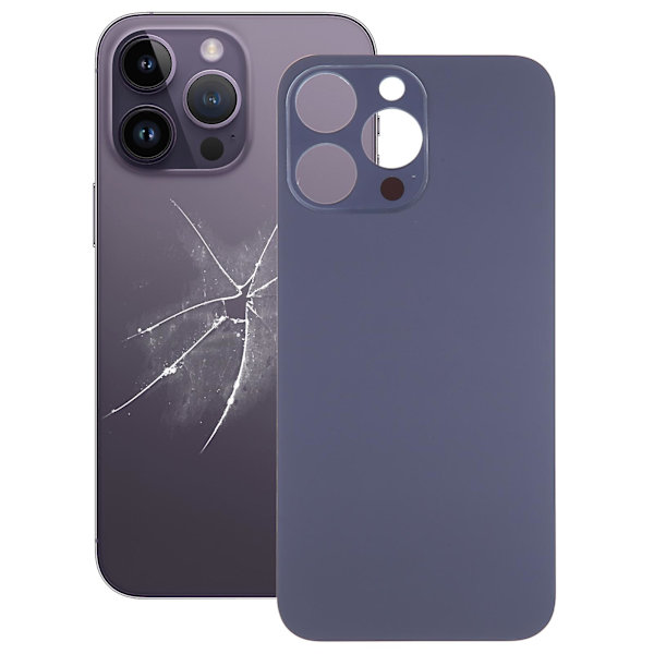 Enkel erstatningsglass bakbatterideksel for iPhone 14 Pro Max