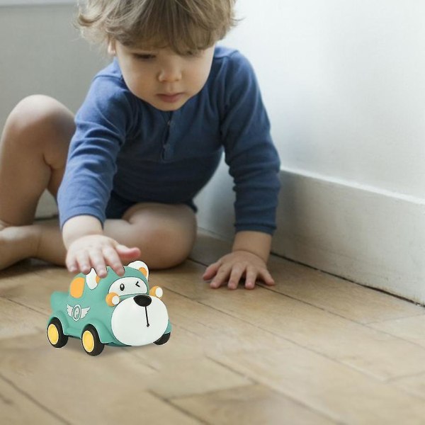 Baby Toddler Toy Push Go Bil Lastbil Cartoon Vehicles Lastbil Björn