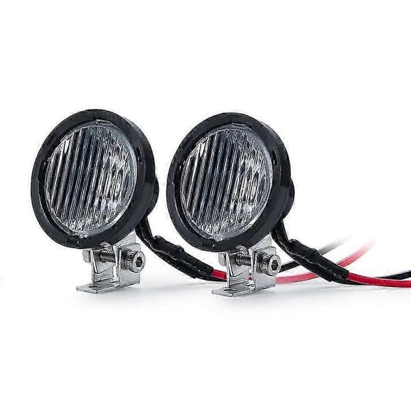 RC Bil LED Lys Frontlykter Spotlight for 1/10 RC Crawler, B