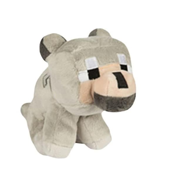 Minecraft Plyschdocka Varghund Dockdocka Barnpresenter 20cm