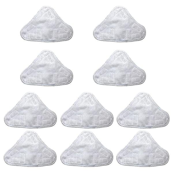 10-pak erstatningspuder kompatible med H2O Mop X5 dampmoppe-FA-