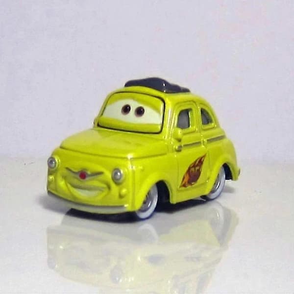 Støpt Lekebilsett - Traktor, Sheriff, Racing & Klassiske Modeller Samling Luigi