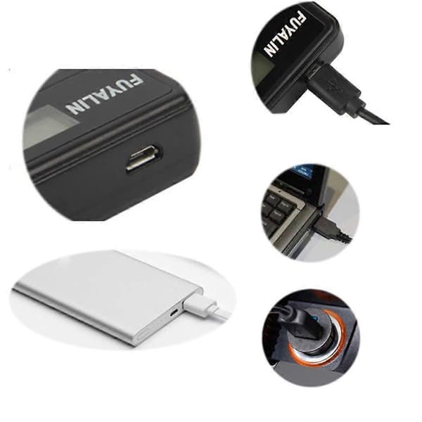 NP-BG1 Lader med USB-kabel for Sony W35