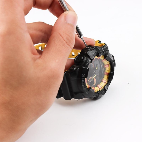 13 kpl set watch korjaus ruuvitaltat holkkikiinnikkeet käännettävät kelloseppien korjaukset