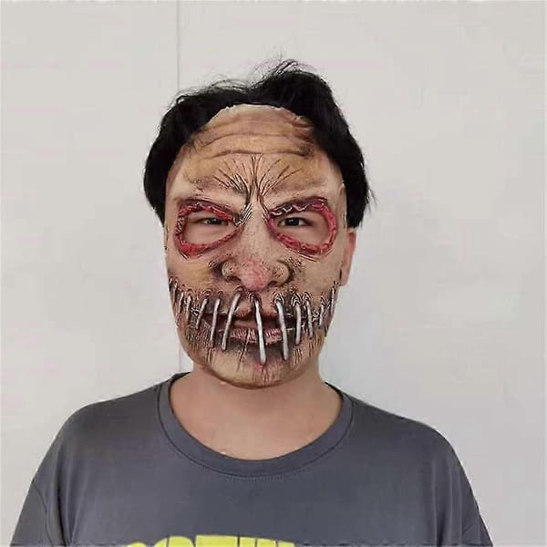 Halloween Latex Maske Trick Or Treat Spøkelseshode Maske