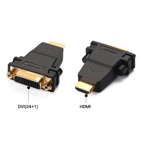 UGREEN HD HDMI - DVI 24+5 -sovitin size 34