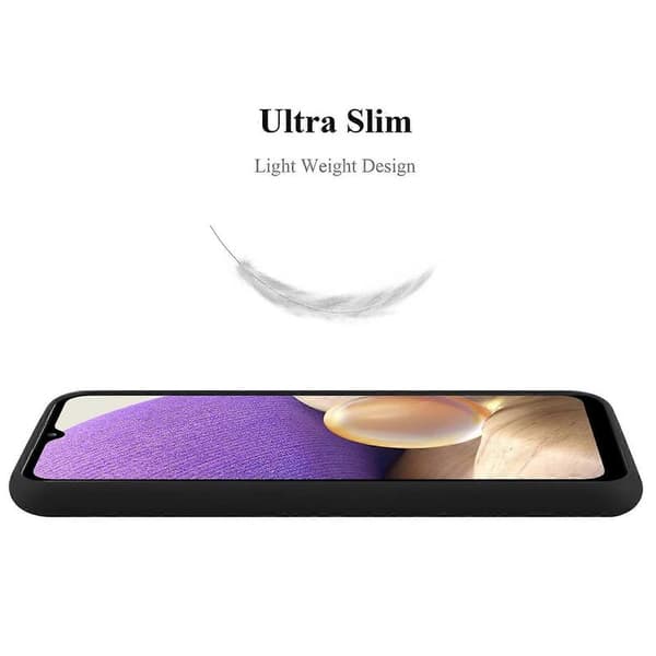Skal Galaxy A32 5G Skyddsfodral TPU CANDY BLACK Galaxy A32 5G