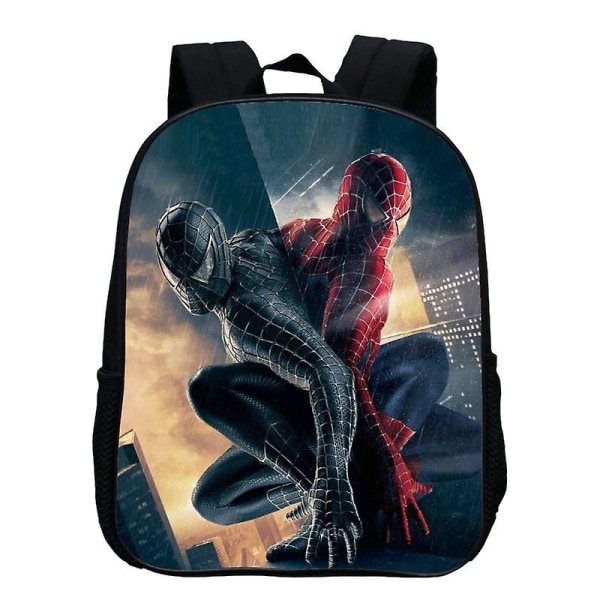 3d pojks skolväska barn skolväskor pojke Spiderman skolryggsäck 2-6 år gammal ryggsäck axelväska backpack 06