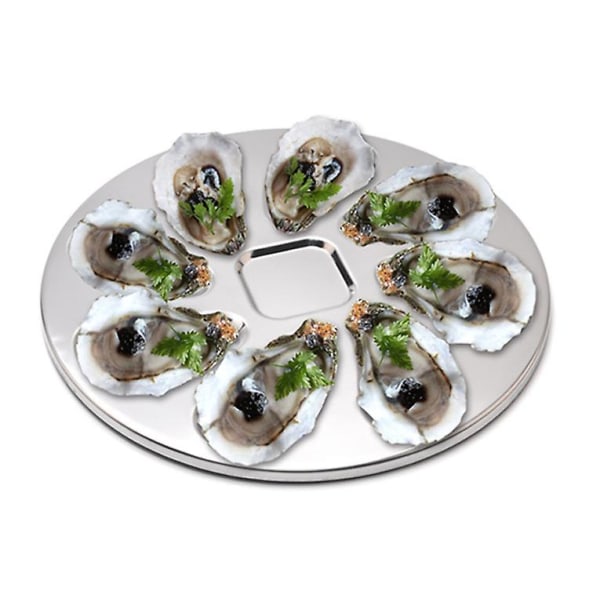 Ruostumaton teräs Oysters Sauce Pan Oyster Plate Oysters Oyster Pan