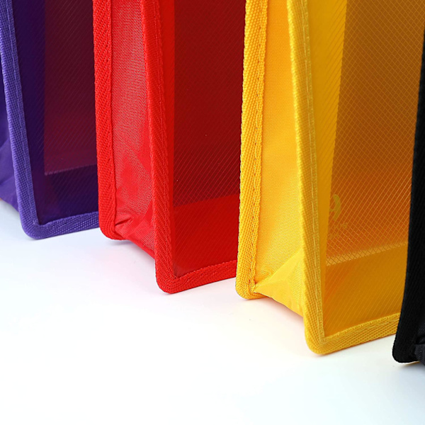 7-pack A4 plastfickor