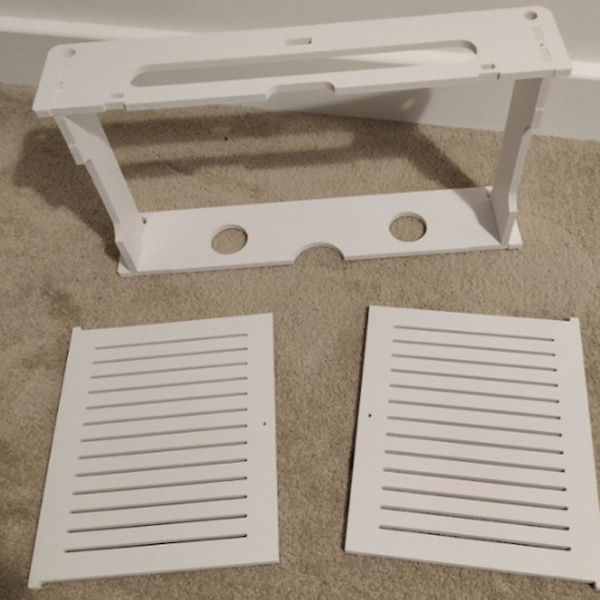 Trådlös Wifi Router Boxar Trä Box Kabel Plus Trådfäste Väggmonterad Stickkontakt Hylla L