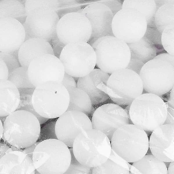 150-pack hållbara vita pingisbollar för fritidsspel