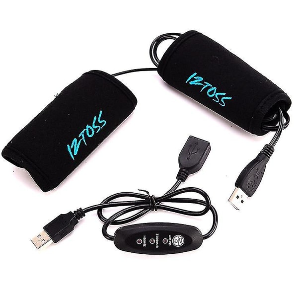 Kryc-oppvarmede styrehåndtak Motorsykler Oppvarmet grep Usb styrevarmer dekker varmere med bryterkontroll for universelle motorsykkeltilbehør