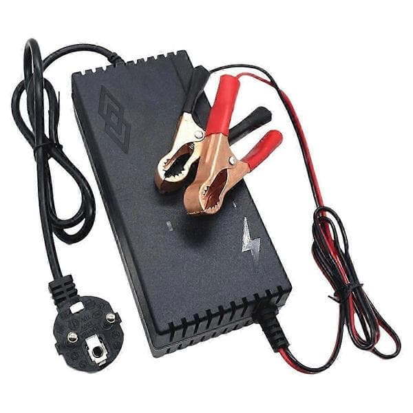 14.6V 10A LiFePO4 Oplader til 12.8V 4S Lithium Batterier Svart