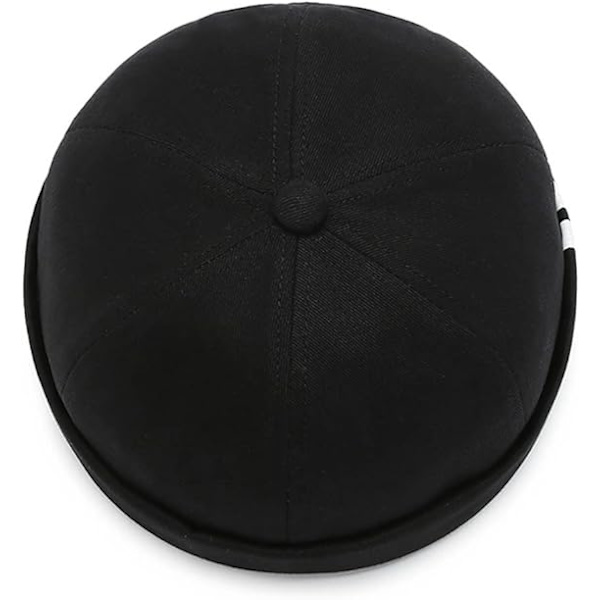 2 kpl miesten docker-hattu lippalakki lippaton hattu työntekijä merimieslippis kallolippis beanie rullattu kaulus retro säädettävä