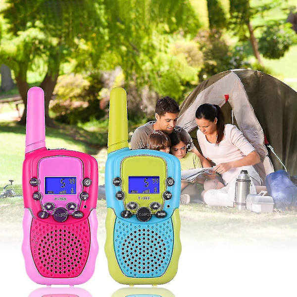 3-12 år gamla pojkar flickor leksaker, barn walkie talkie 22 kanal 2 kanal radio leksaker