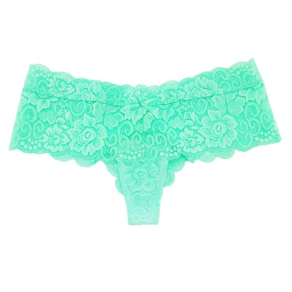 6 kpl pitsi stringit - 6 eri väriä! Monivärinen MultiColor L