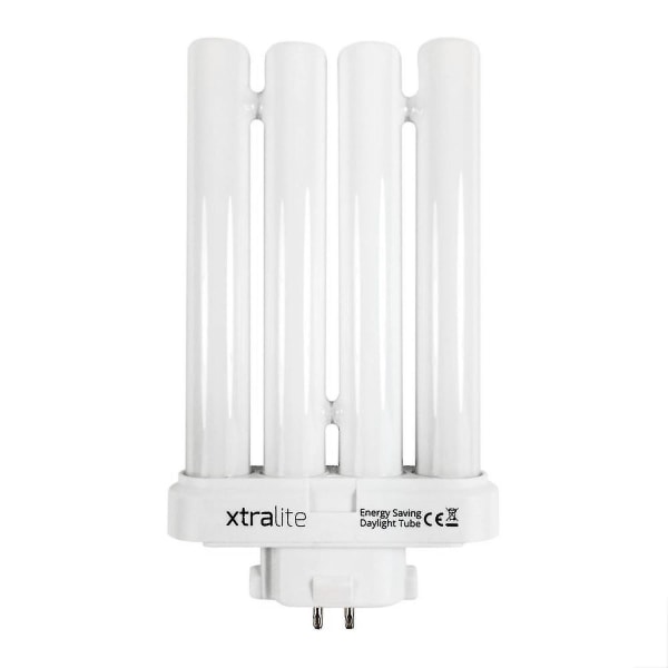 Xtralite 27w dagslyserstatningspære for høysynte leselamper, 4-pinners Gx10q-4 Quad Tube (6500k) Single Pack