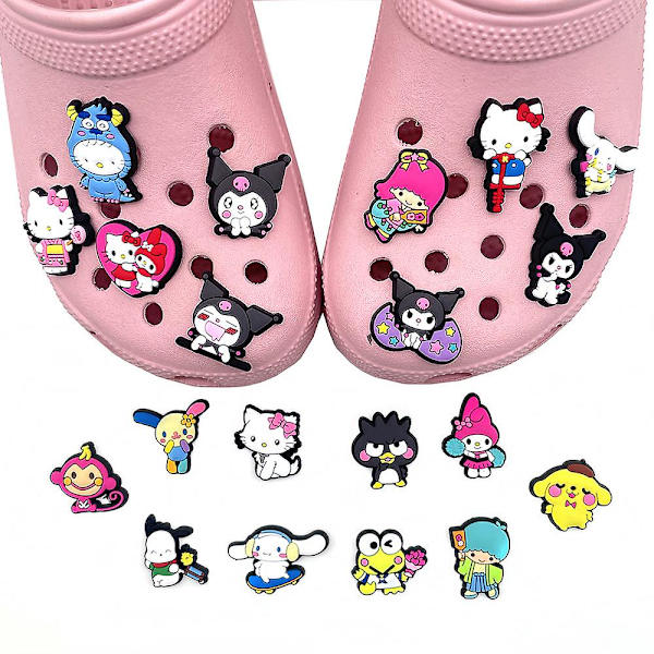 20 kpl Sanrio-kenkäkoristetta Croc-tukkojen koristeluun, sandaalien lisävarusteet