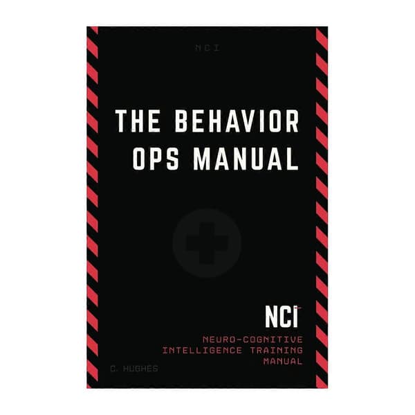 1kpl The Behavior Ops Manual: Neuro-Cognitive Intelligence Training Manual of Human Influence & Psychological Operations 1pcs