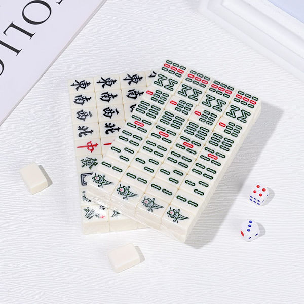 Mah-Jong-setti Mahjong kiinalainen lelu