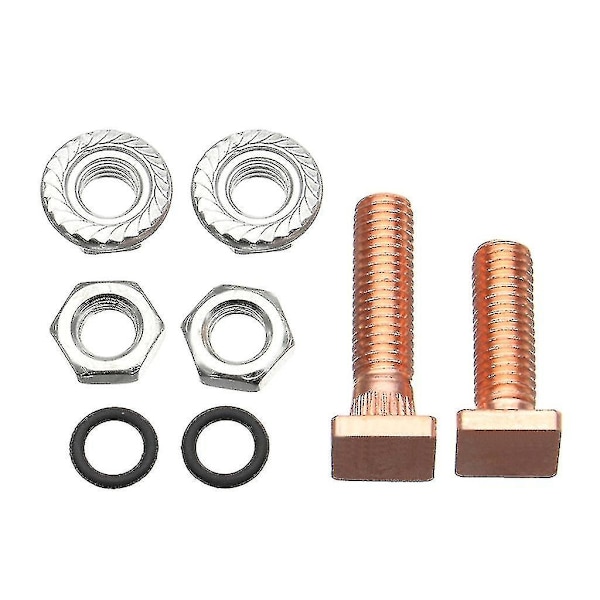 Startmotor Solenoid Reparation Ombyggnadssats Kontakt & Plunger Montering Byte
