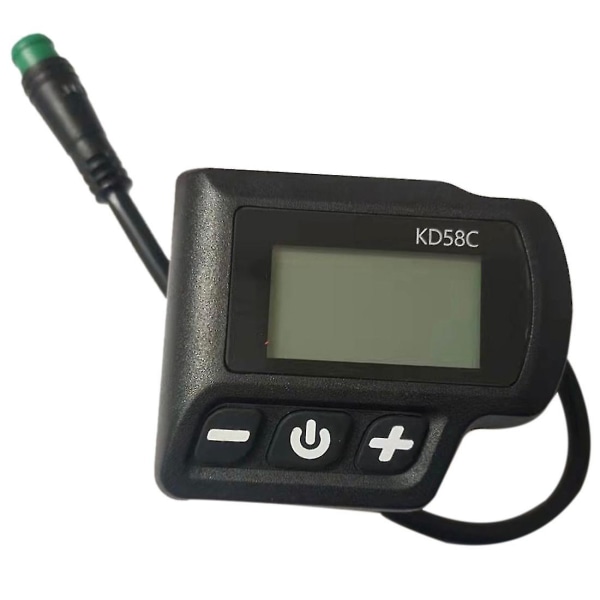 24-48v Kd58c LCD-display Elektrisk cykelinstrument Monitor E-cykel