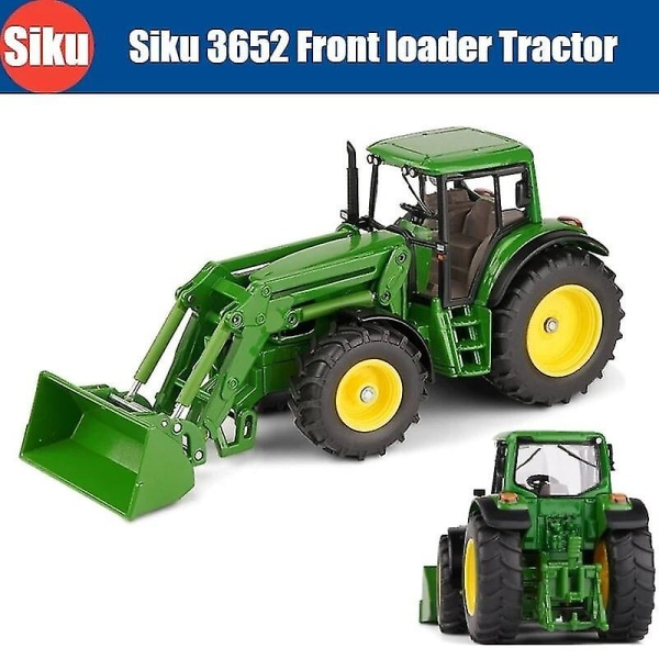 Frontlæsser Traktor Siku 3652 Legetøjsbil til børn 1/32 Landbrugsmodel Lastbil Diecast Engineering Miniaturegave Drenge