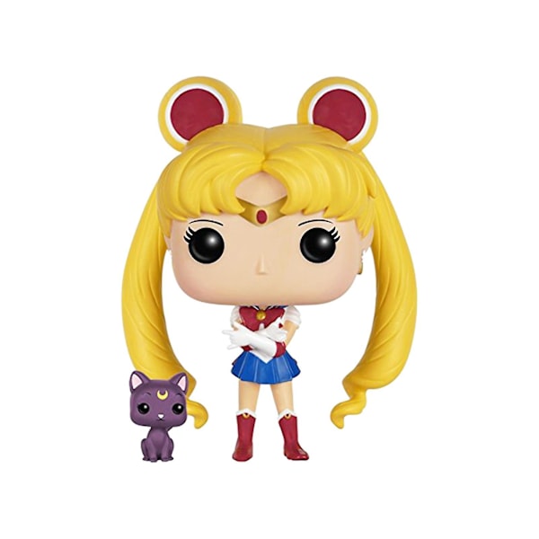 POP-animasjon: Sailor Moon - Sailor Moon og Luna Vinylfigur