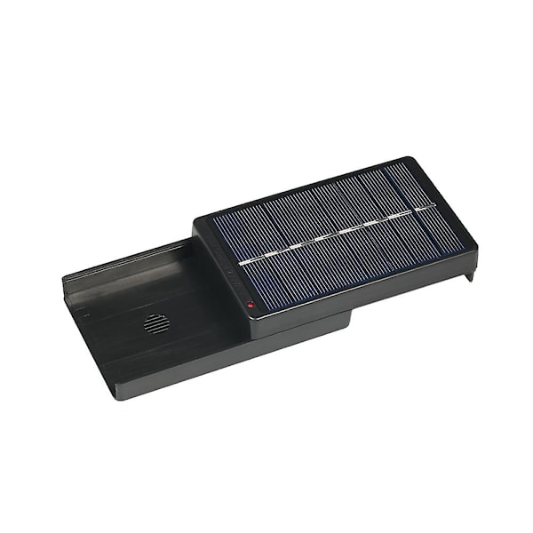 2*aa/aaa genopladelige batterier oplader solcelledrevet oplader 1w 4v solpanel til batteriopladning