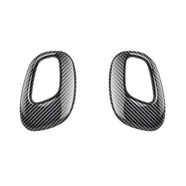 Carbon Fiber Sort Gear Skift Knop Cover Central Control Gear Skift Knop Cover Dekoration For -