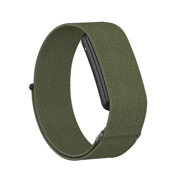 Nylonarmbånd til Garmin CIRQA, åndbart til justerbar træningsbrug Soft Mist Grey