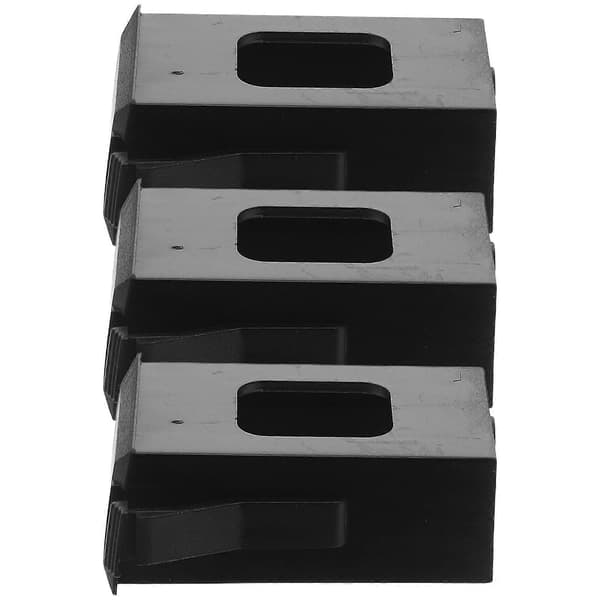3st Pickup Batterilåda Lock Hållare Plast Gitarr Pickup Batterilåda Ersättningslock för Musiker Förvaringstillbehör