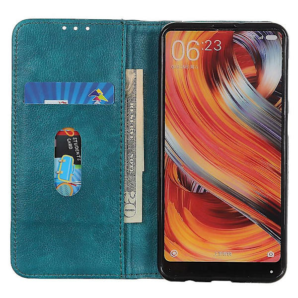 Fodral för Motorola Moto G73 5G Mobiltelefonfodral Delat Läder Stativ Stötsäkert Plånboksfodral