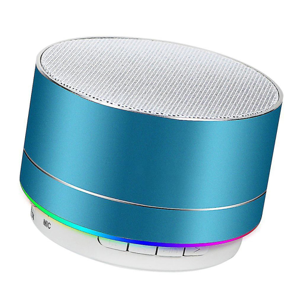 Trådløs Bluetooth-høyttaler Mini Led Multi-funksjon Stereo Bluetooth