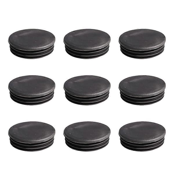 10 st 60 mm rund plugg rörpropp plaströrsblock möbler innerplugg