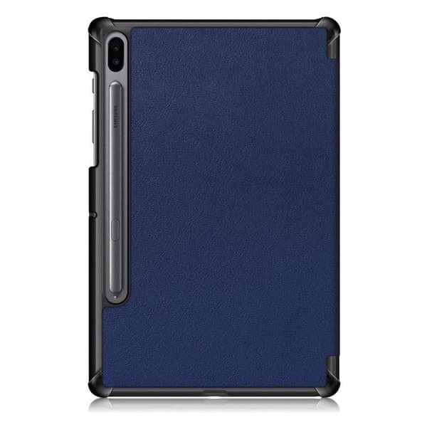 Galaxy Tab S6 Lærveske med Tre Klaffer
