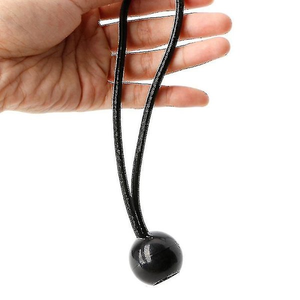 50 st Tält Hög Elastisk Bollband Plast Bollhuvud Bungee Snören Trampolin Bagage Bälten Tältband