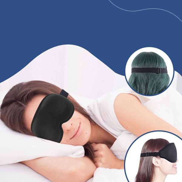 3D Sleep Mask with Earplugs