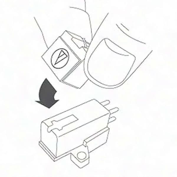 Audio-Technica AT3600L erstatningsstift for platespiller magnetisk pickup